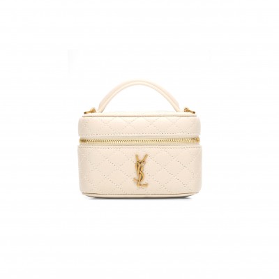 YSL MINI GABY LEATHER VANITY BAG 8192851EL07 (12*8*4cm)